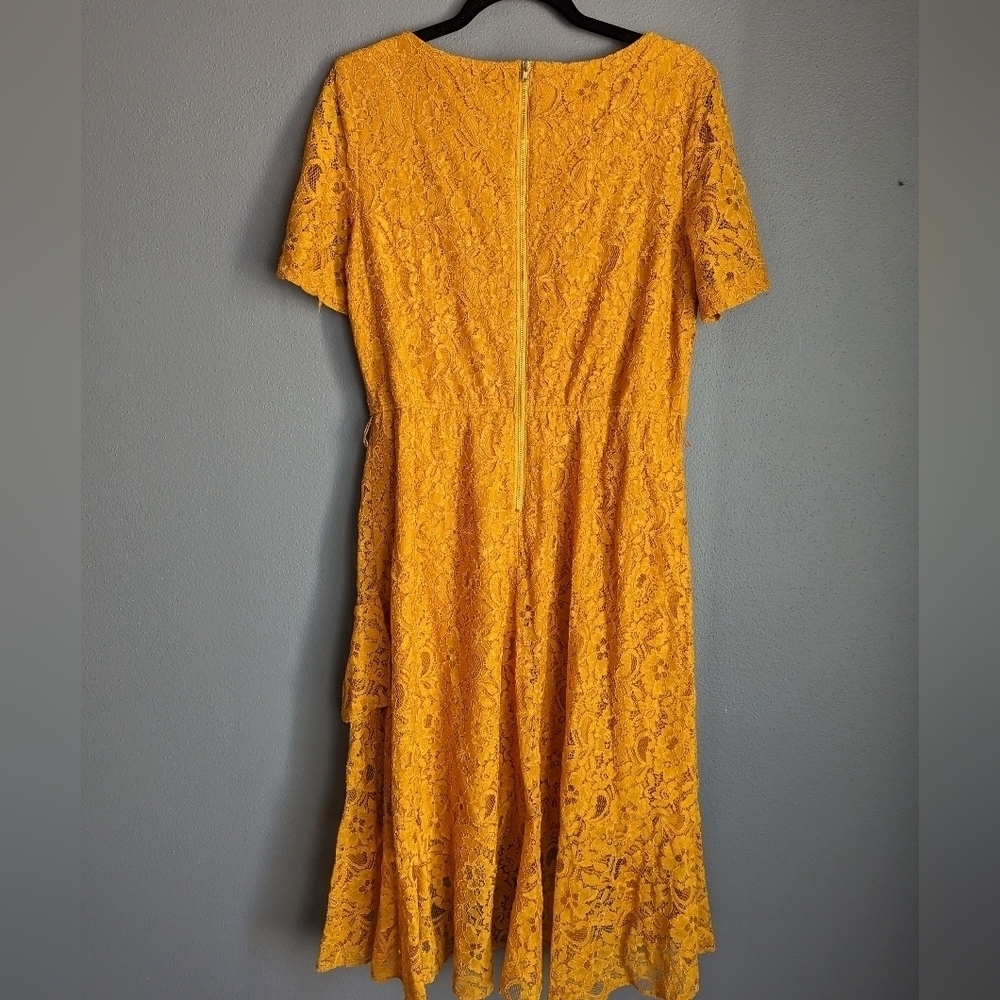 Gabby Skye Dress. Women's lace dress. Size 12 dress. - Picture 4 of 9